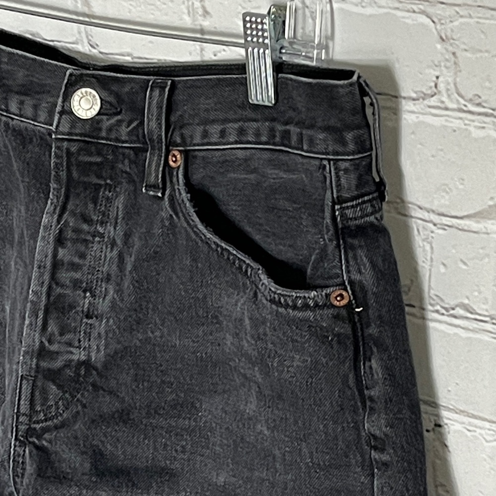 ❤️Final Price Agolde Black Jean Shorts - Picture 3 of 4